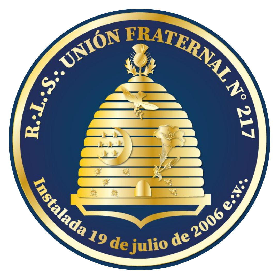 R.·.L.·.S.·. Unión Fraternal N° 217 Logo